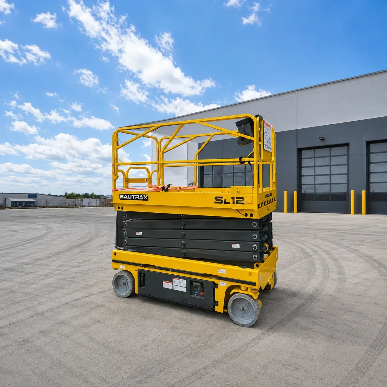 BAUTRAX SL12 – Higher Reach Electric Scissor Lift
