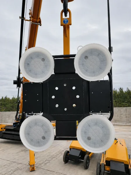вакуумен повдигач за стъкла BAUTRAX XGL400 - преден изглед.