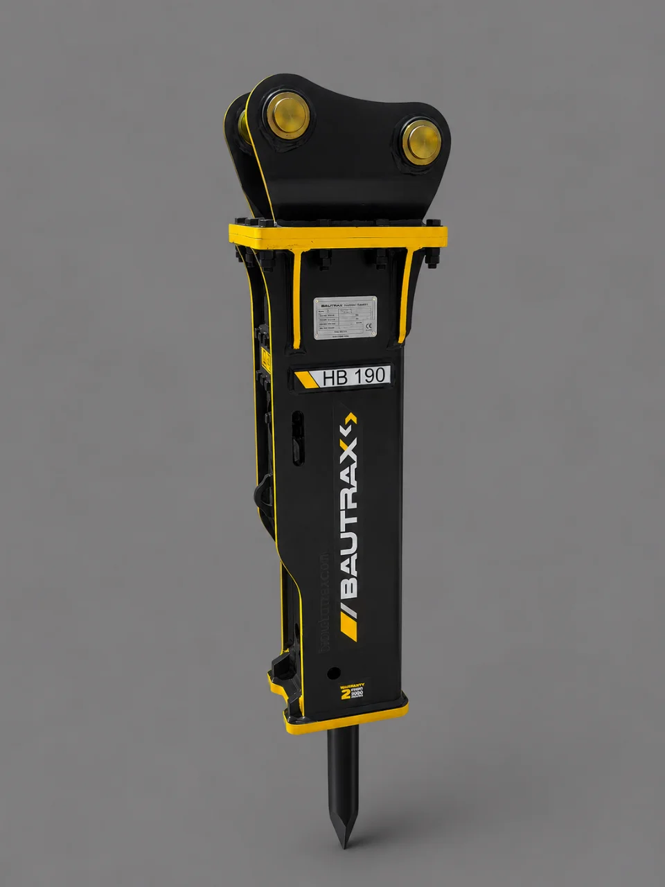 Hydraulic Breaker BAUTRAX HB190E for mini excavators 2.5 - 4.5t