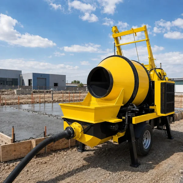 Diesel Concrete Mixer Pump BAUTRAX HBT30