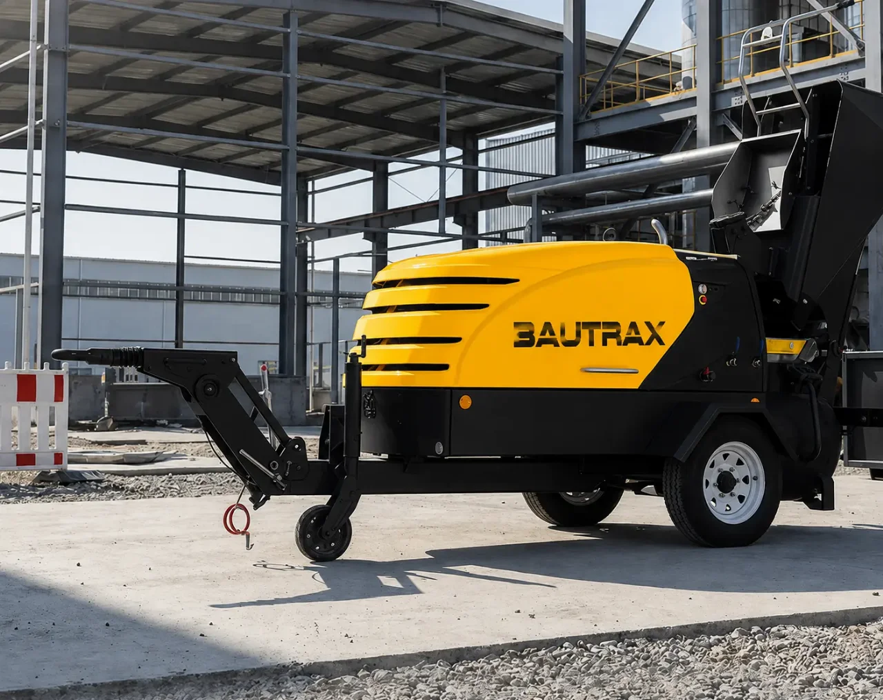 Diesel Mortar & Screed Machine BAUTRAX MPBX740D