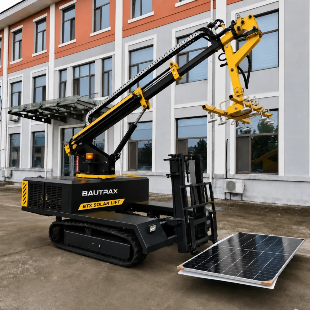 Solar Panel Installation Machine BAUTRAX SOLAR LIFT